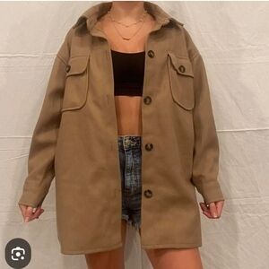 Forever 21 "Beige" Faux Wool Jacket ❣️